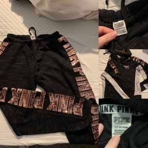 Bling Pink Jogging Outfit